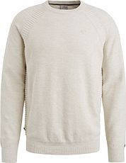 Cast Iron Sweater Heather Plated Ecru