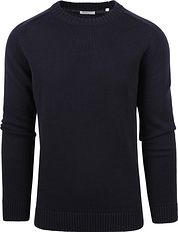 KnowledgeCotton Apparel Pullover Navy