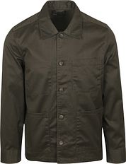 Marc O'Polo Overshirt Twill Brown