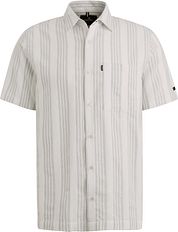 Vanguard Short Sleeve Shirt Dobby Stripe Green