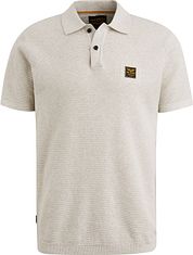 PME Legend Polo Shirt Knitted Ecru