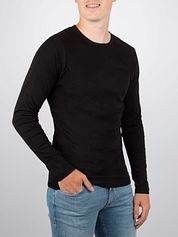 Garage Basic T-shirt Longsleeve Black
