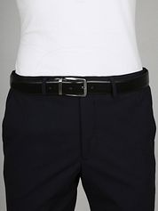 Suitable Belt Black Leather 