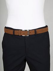 Suitable Belt Suede Cognac 307