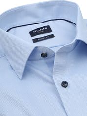 Olymp Luxor Shirt Diamond Twill Light Blue