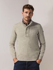 State Of Art Mocker Pullover Beige