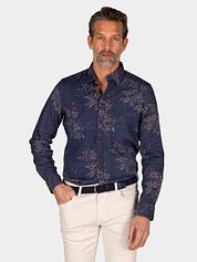 NZA Shirt Gunner Print Navy