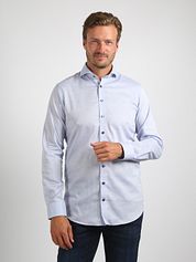 Suitable Melange Shirt Light Blue
