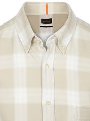 BOSS Rickert Shirt Checks Beige