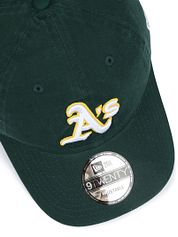 New Era Oakland Athletics Cap Washed Dark Green