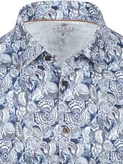 Desoto Shirt Print Floral Blue 