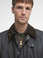 Barbour Northumbria Wax Jacket Green