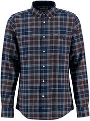 Barbour Fortrose Shirt Tartan Navy Brown