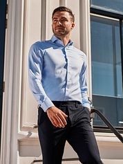 Suitable Non Iron Shirt Blue