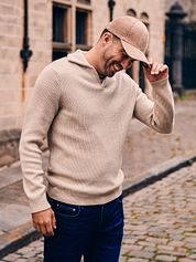 Suitable Corduroy Cap Beige