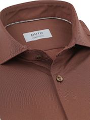Pure The Functional Shirt Super Stretch Brique