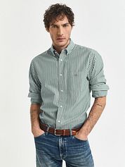 Gant Casual Shirt Stripe Green