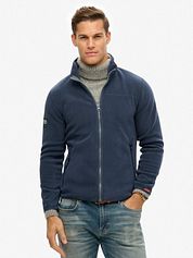 Superdry Cardigan Fleece Lauren Navy