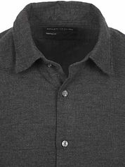 Marc O'Polo Shirt Flannel Print Anthracite