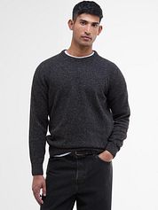 Barbour Pullover Lambswool Black