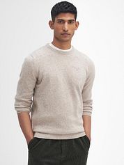 Barbour Pullover Lambswool Beige