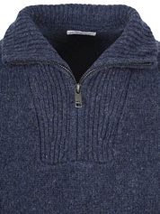 McGregor Half Zip Pullover Lambswool Blend Navy