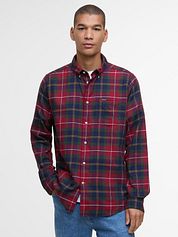 Barbour Fortrose Shirt Tartan Red