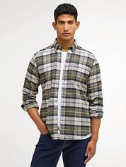 Barbour Kyeloch Shirt Checkered Olive