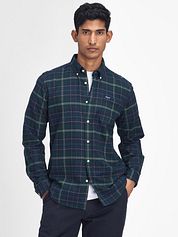 Barbour Kyeloch Shirt Checkered Dark Green