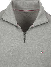 Tommy Hilfiger Half Zip Pullover Intechno Grey