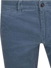 Suitable Chino Plato Corduroy Blue
