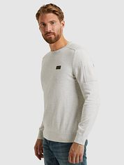 PME Legend American Classic Pullover Light Grey Melange