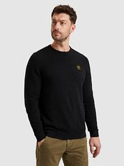 PME Legend Mouliné Structure Sweater Navy