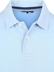 Steppin' Out Polo Shirt Piqué Classic Light Blue