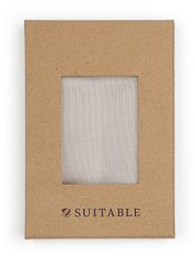 Suitable Silk Pocket Square Beige