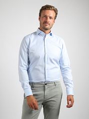 Profuomo Twill Shirt Light Blue 