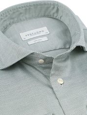 Profuomo Basketweave Shirt Green