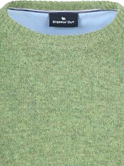 Steppin' Out Pullover Lambswool Green