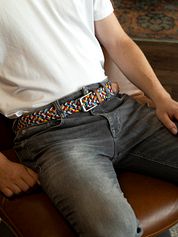 Suitable Braided Belt Multicolour