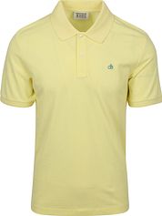 Scotch And Soda Core Piqué Polo Shirt Yellow
