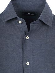 Suitable Shirt Flanel Dark Blue