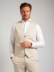 Suitable Gilet Kris Sand