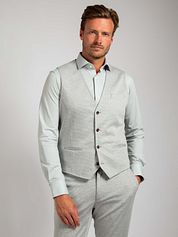 Suitable Gilet Kris Mist Grey
