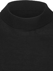 Suitable Pullover Cooldry Knit Turtleneck Black