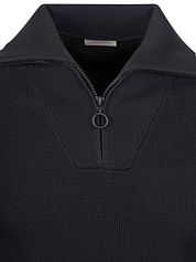 Suitable Half Zip Pullover Tias Cooldry Knit Navy