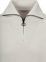Suitable Half Zip Pullover Tias Cooldry Knit Greige