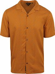 Superdry Shirt Short sleeve Orange Geo Tan Print