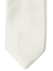 Suitable Silk Tie Off White