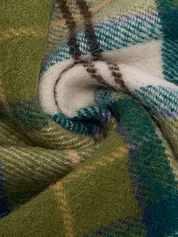 BarbourScarfs Tartan Lambswool Green