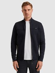 Vanguard Cardigan Bonded Mouline Navy